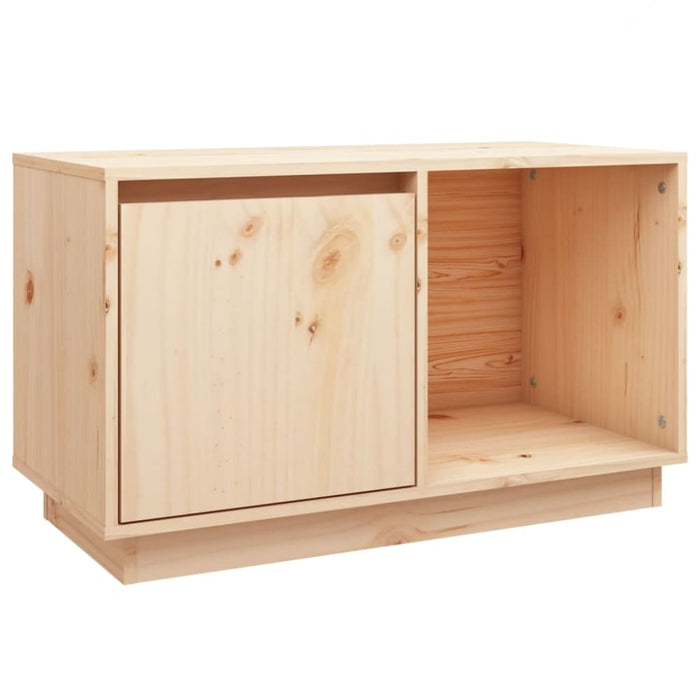 Tv Cabinet 74x35x44 Cm Solid Wood Pine Noatta