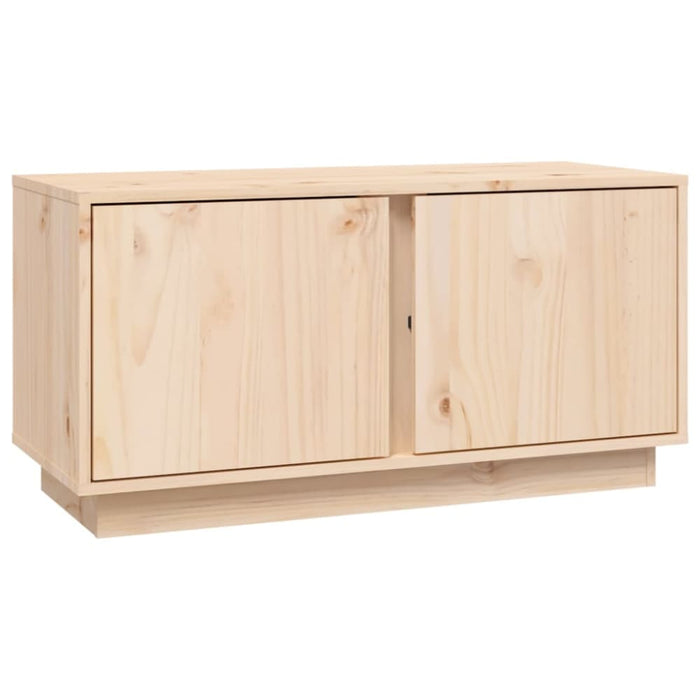 Tv Cabinet 80x35x40.5 Cm Solid Wood Pine Noaalk