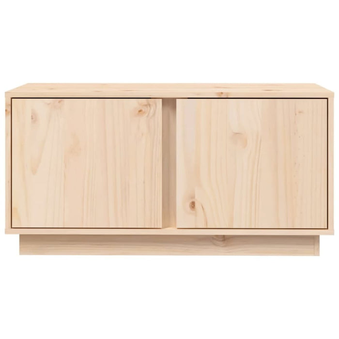 Tv Cabinet 80x35x40.5 Cm Solid Wood Pine Noaalk