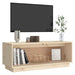 Tv Cabinet 90x35x35 Cm Solid Wood Pine Notnxk