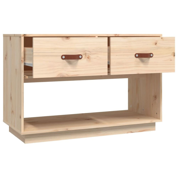 Tv Cabinet 90x40x60 Cm Solid Wood Pine Nxopxx