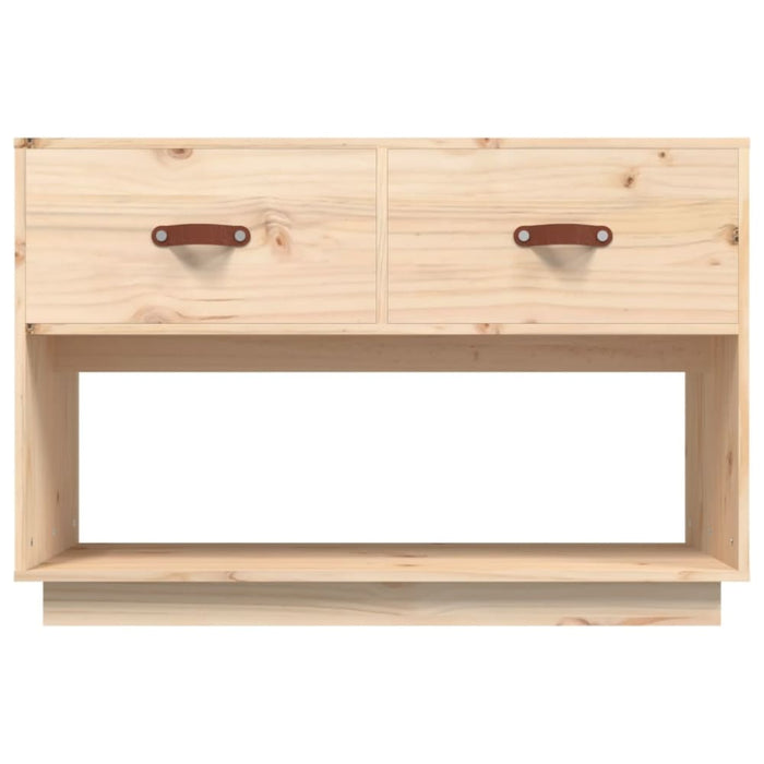 Tv Cabinet 90x40x60 Cm Solid Wood Pine Nxopxx