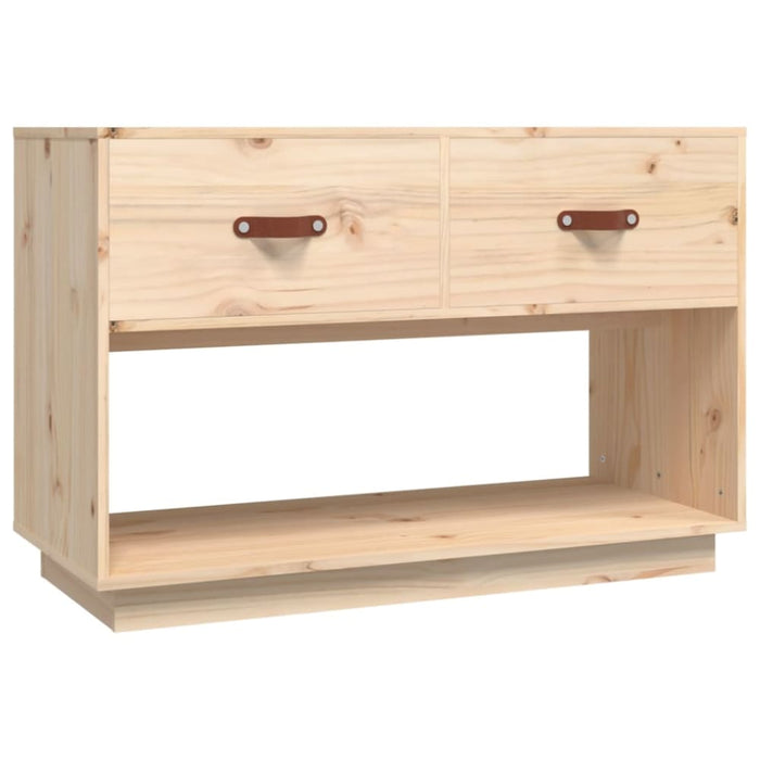 Tv Cabinet 90x40x60 Cm Solid Wood Pine Nxopxx