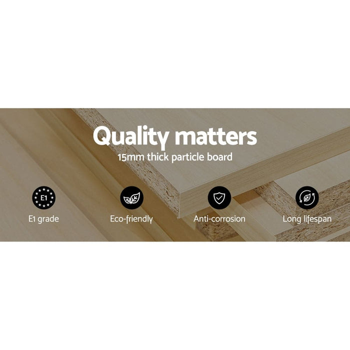 Tv Cabinet Entertainment Unit Stand Furniture with Drawers