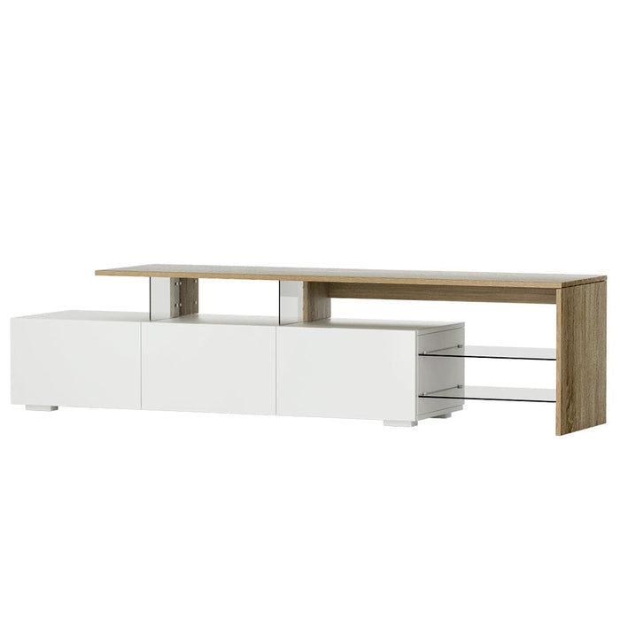 Tv Cabinet Entertainment Unit Stand Furniture with Drawers