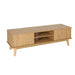 Tv Cabinet Entertainment Unit Stand Storage Shelves 140cm