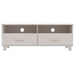 Tv Cabinet ?hamar’ White 106x40x40 Cm Solid Wood Pine Tabalk