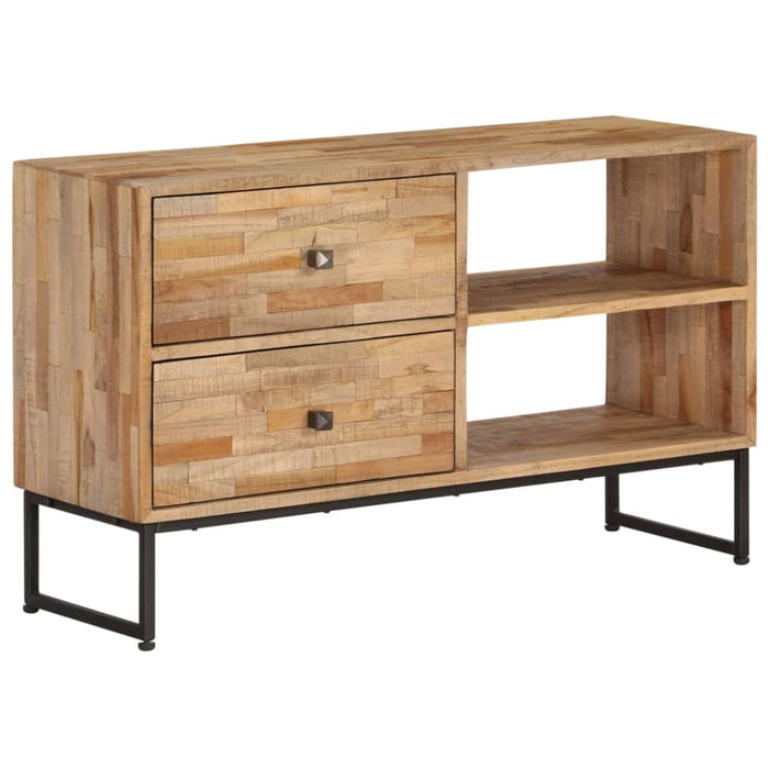 Tv Cabinet Reclaimed Teak Wood 90x30x55 Cm Xalbno