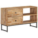Tv Cabinet Reclaimed Teak Wood 90x30x55 Cm Xalbno