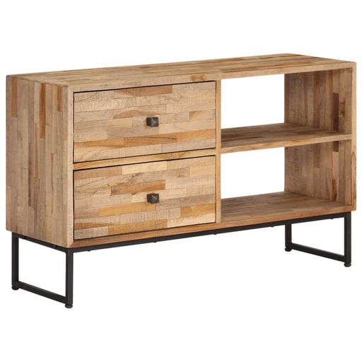 Tv Cabinet Reclaimed Teak Wood 90x30x55 Cm Xalbno