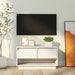 Tv Cabinet White 74x34x40 Cm Solid Wood Pine Notnab