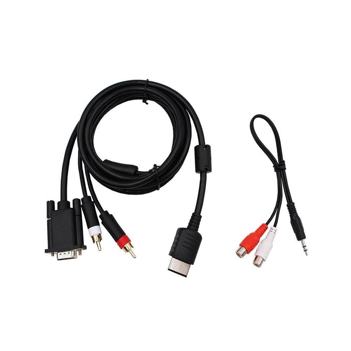 Vga Cable For Dreamcast Console High Definition 3.5mm To 2
