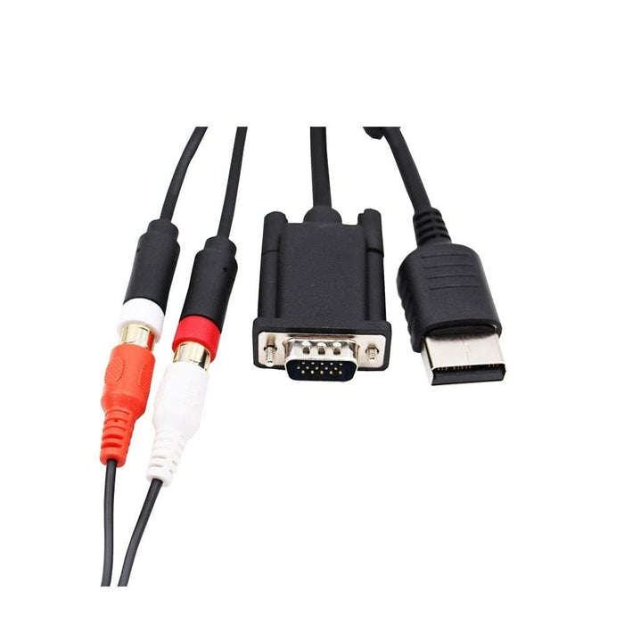 Vga Cable For Dreamcast Console High Definition 3.5mm To 2