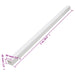 Cable Trunking 60x40 Mm 10 m Pvc Oppkon