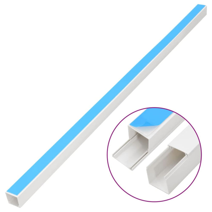 Cable Trunking Self-adhesive 15x10 Mm 10 m Pvc Oppkab