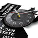 California State Vinyl Record Wall Clock