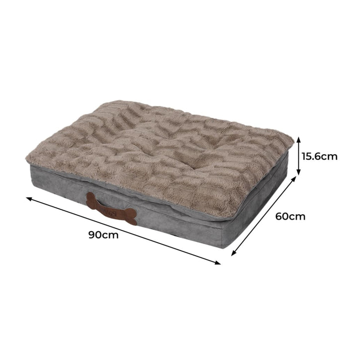 Dog Calming Bed Pet Cat Removable Cover Washable Orthopedic