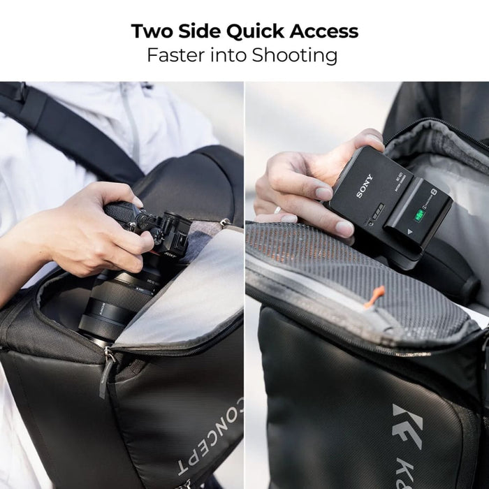 Camera Backpack 25l Professional Waterproof Photography