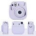 Camera Bag Case Retro Storage Pu Leather Scratchproof