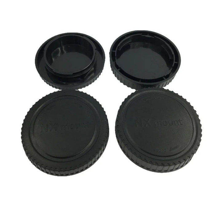 Lc-nx Camera Front Body Cap + rear Lens Cap Cover Set
