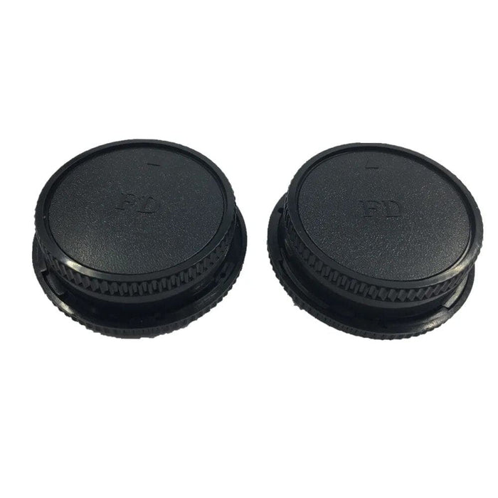 Fd Camera Front Body Cap and Rear Lens Cover for Canon Dslr