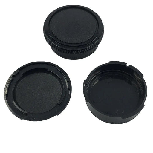 Fd Camera Front Body Cap And Rear Lens Cover For Canon Dslr