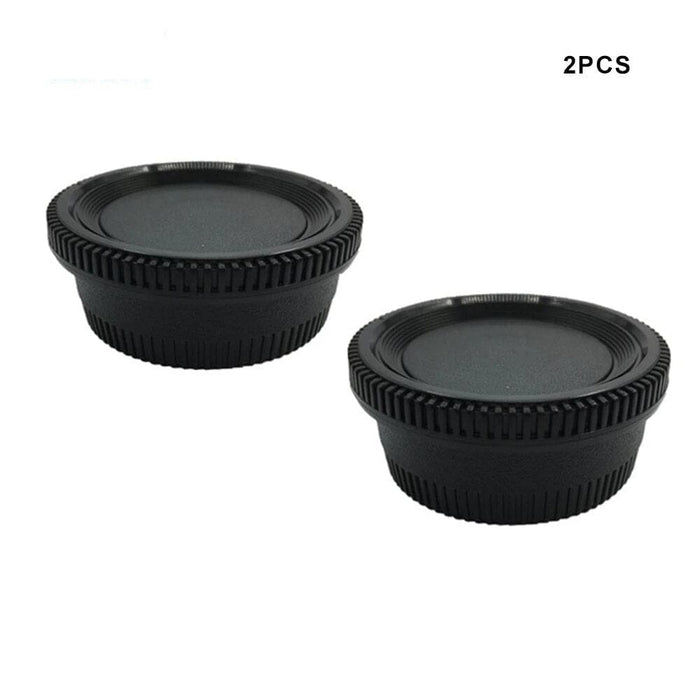 Camera Front Body Cap & Rear Lens Cover for Nikon f Ai