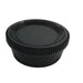 Camera Front Body Cap & Rear Lens Cover for Nikon f Ai