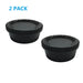 Camera Front Body Cap & Rear Lens Cover for Nikon f Ai