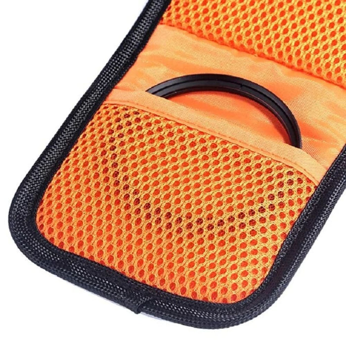Camera Lens Filter Holder Pouch 3 4 6 Pockets Wallet Case