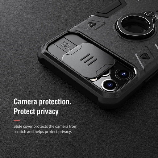 Camera Protection Case For Iphone 11 Pro Max Ring Stand