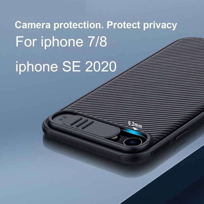 Camera Protection Case for Iphone Se Cover 8 7 Slide Protect