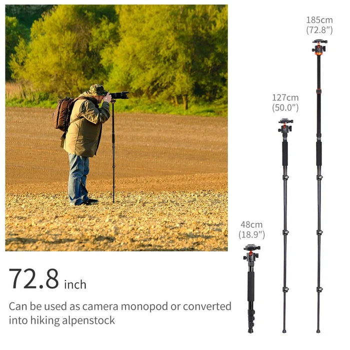Camera Tripods Aluminum Travel Vlog Dslr Tripod Monopod