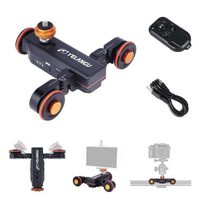 L4x Camera Video Mini Track Dolly Motorized Electric Slider