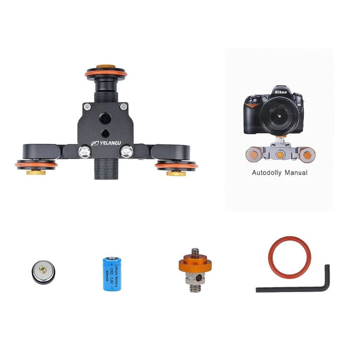 L4x Camera Video Mini Track Dolly Motorized Electric Slider