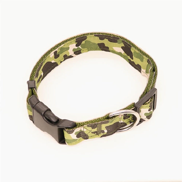 Camouflage Design Nylon Dog Collar