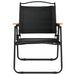 Camping Chairs 2 Pcs Black 54x55x78 Cm Oxford Fabric Tokanp