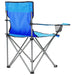 Camping Table and Chair Set 3 Pieces Blue Aatnl