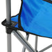 Camping Table and Chair Set 3 Pieces Blue Aatnl