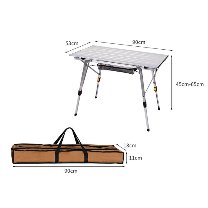 Goslash Picks Camping Table Roll Up Folding Portable