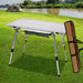 Goslash Picks Camping Table Roll Up Folding Portable