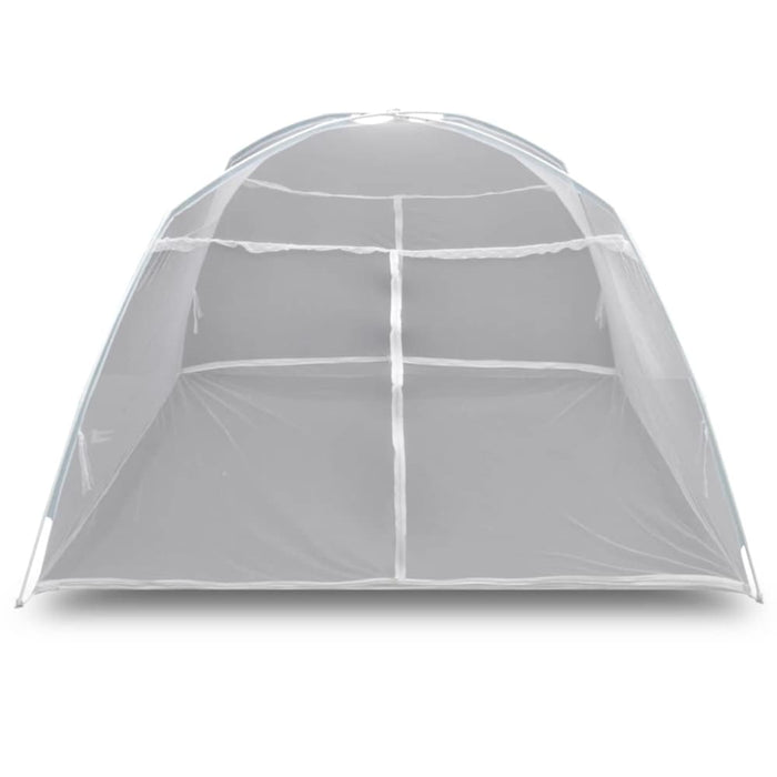 Camping Tent 200x180x150 Cm Fiberglass White Tbpapib