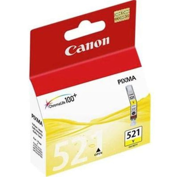 Canon Cli521y Yellow Ink Cartridge