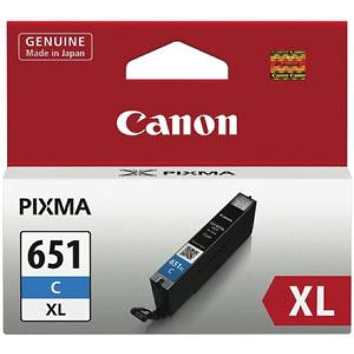 Canon Cli651xlc Cyan High Yield Ink Cartridge
