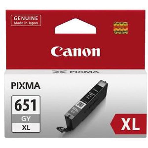 Canon Cli651xlgy Grey High Yield Ink Cartridge