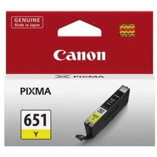 Canon Cli651y Yellow Ink Cartridge
