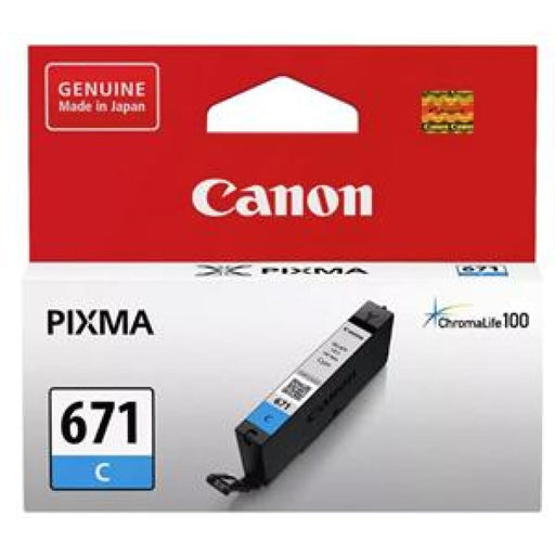 Canon Cli671c Cyan Ink Cartridge