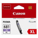 Canon Cli681xlpb Photo Blue High Yield Ink Cartridge