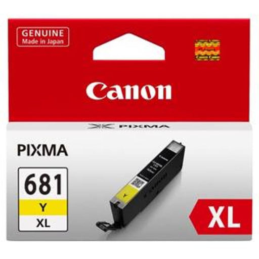 Canon Cli681xly Yellow High Yield Ink