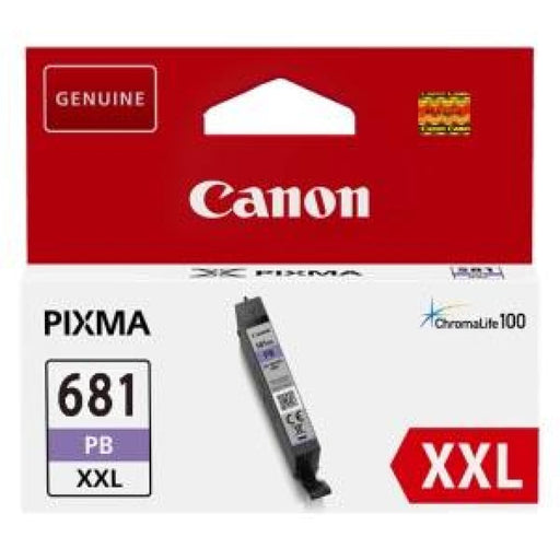 Canon Cli681xxlpb Extra High Yield Photo Blue Ink Cartridge